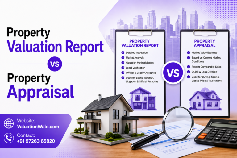 Property Valuation Report vs Property Appraisal